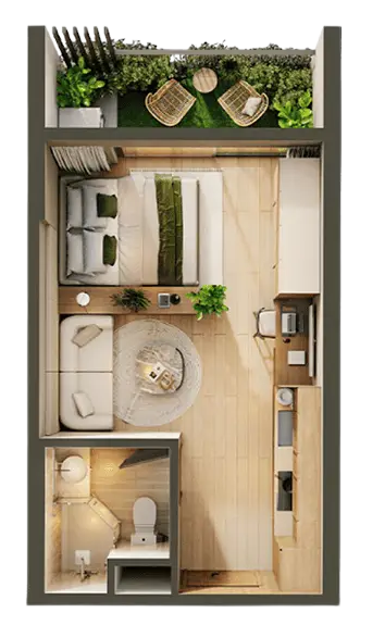 Căn hộ Studio